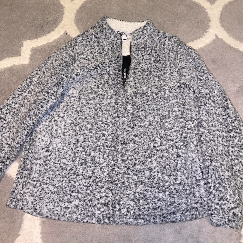 Cozy Half Zip Sweatshirt